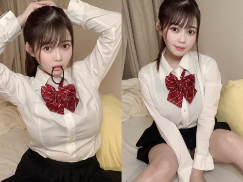 馬尾高中妹「伊川愛梨」童顏J乳胸猛襲來　震到不行「神級乳搖」完全是國寶級存在