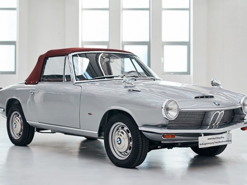 擁有義大利設計DNA的BMW經典！年輕技師讓50年前的「1600 GT」敞篷車復活了