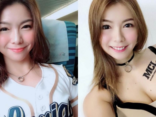 球場上的活力甜心「布孟璇」，熱情笑容帶給你陽光般的溫暖！