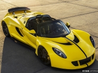 另一種擊敗Bugatti Veyron的方式 《Hennessey Venom GT Spyder》以427.4km/h成全球最速敞篷車！