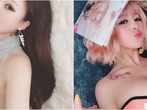 整面都是奶！「Ｅ奶正妹」渾圓白嫩好佔版面！寫真裡面更多狂暴福利啊！