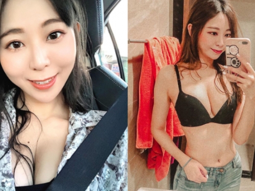 女友力很強！「咪塔Mita」開車自備安全氣囊，纖細腰線搭傲人雙峰比例太不科學！