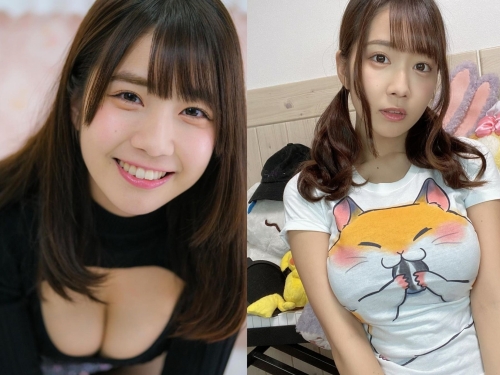 臥蠶甜妹「天羽希純」變身爆乳小倉鼠　緊身T藏不住「巨大胸器」放桌上喘口氣