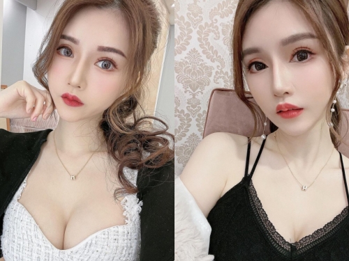美胸正妹「芷羚」白皙線條超誘人，「凹凸有致的曲線」好吸睛！
