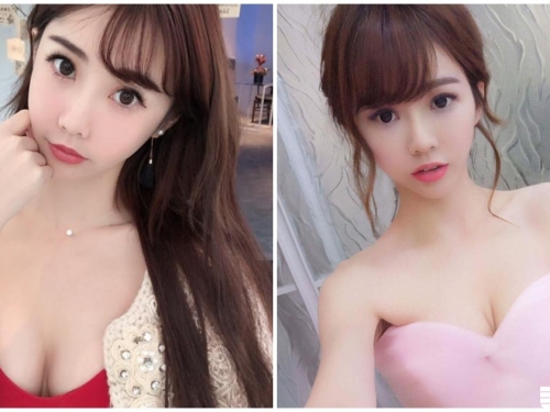 正妹珠寶店曬出「渾圓美乳」，「爆奶車頭燈」讓大家都看暈了！