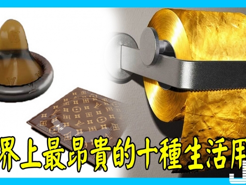 世界上最昂貴的十種生活用品，真不是有錢就能買得起的！