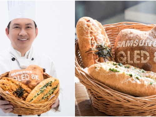 整隻春雞入料！「吳寶春」、 Samsung 合作推出 3 款「三星蔥、泡菜春雞」限定麵包！
