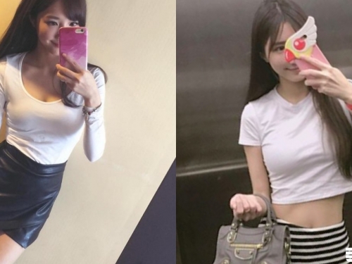 最腰瘦素人！正妹「爆乳緊身衣」自拍，銷魂好身材「曲線畢露」受不了呀...