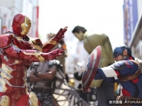童年崩壞！日本街頭出現超恐怖「麵包超人」Cosplay！