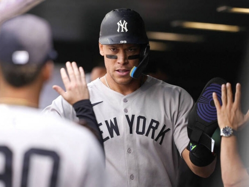 MLB》單季壘打數預測突破460大關！賈吉有望挑戰棒球之神紀錄