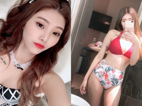 魅惑的吸引力！正妹「妮莎Nisa」身材超火辣，兩截式比基尼太誘惑了！
