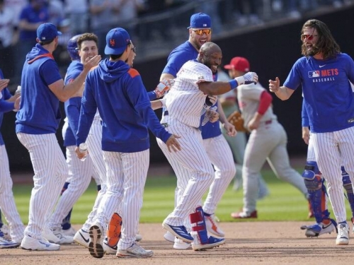MLB》馬提延長賽再見安打！大都會橫掃費城人奪7連勝、戰績領先全聯盟