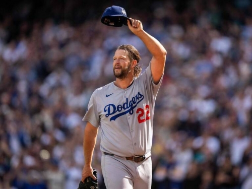 MLB季後賽》傳奇最後一舞！ 道奇塞揚神獸克蕭確定進入分區賽名單