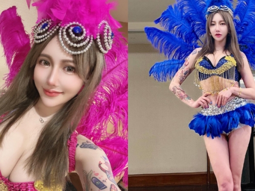 火辣森巴舞女郎「FISH葉魚魚」秀性感蜜腿　曼妙身材好撩慾