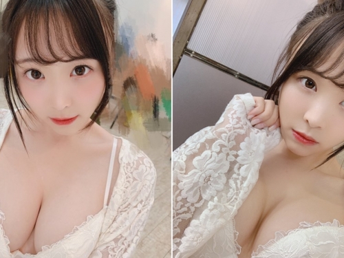 火辣真空浴袍照！　D罩杯雪乳AV女優「吉岡日和」小手一拉大放福利！