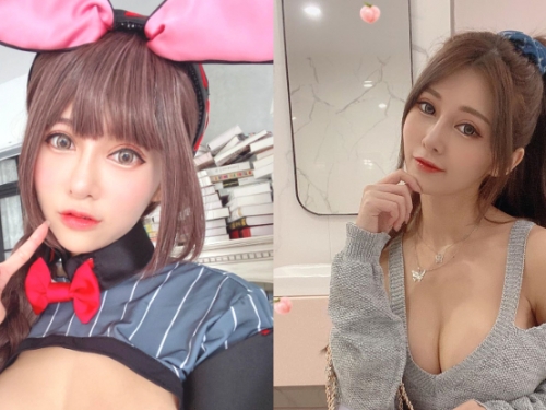 性感甜心「安希Vicky」連假直接「野放大玉兔」，超狂乳量讓男粉想領養！