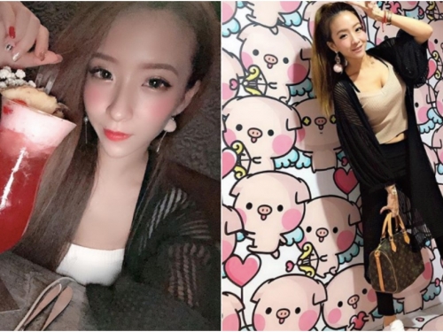 展場女神「媛媛兒」真的有夠圓 目光忍不住往她飄移 誰還要看賽車啊～
