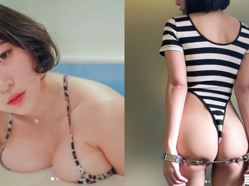 揉到變形也可以！變態系「巨乳coser」壞掉了，「M屬性噴發」好想被調教！