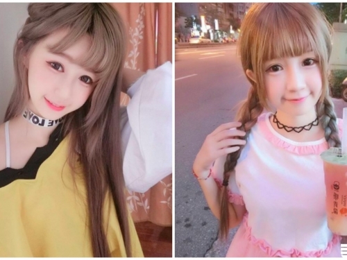 超激萌小隻馬蘿莉女孩！童顏臉蛋太不科學，好想知道幾歲啊！