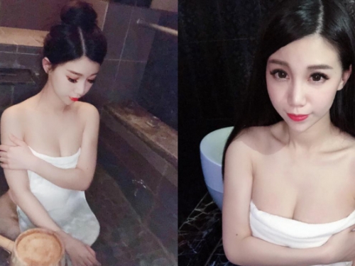 就愛洗給大家看！仙女系正妹「Miyo米優」只圍浴巾上鏡　火辣身材若隱若現