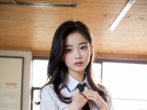 AI生成美女~JK