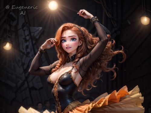 Анна (Фрозен) commission балет 07.10.2023 (Patreon)
