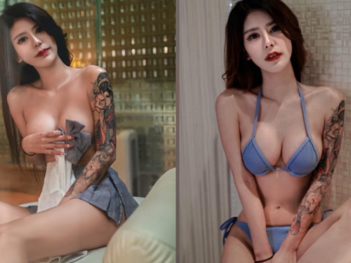 又著火！JK少女「莫莫」放學直衝旅館，制服也罩不住「超暴力雪乳」！