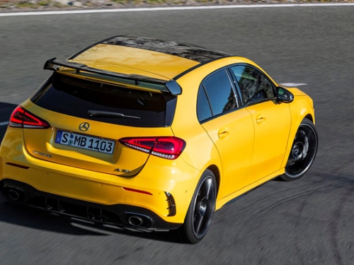 VW Golf R、Audi S3接招！306hp四傳、4.7秒破百...M-Benz AMG A35 全車樣貌完全露出！