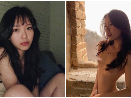 萬里長城上也要全裸！「仙氣小姐姐」iJoycebabe用性感裸體在各處展現藝術