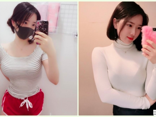 超撫媚！極品「白皙大奶妹」F奶乳量太誘人！新年放送「飽滿福利」畫面好養眼…