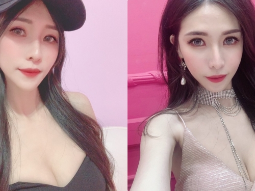 好犯規！美乳保險經紀人「蕭心雅」身材好兇，性感低胸裝讓客戶都受不了！