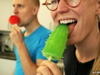 藝術家奇思妙想　設計繽紛細菌狀冰棒