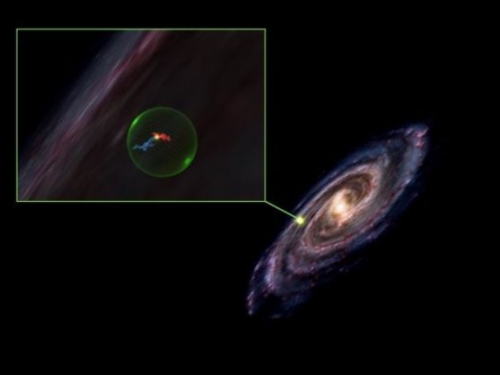 兩團分子雲之間發現巨大空洞，可能來自千年前超新星爆炸