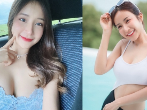療癒系天使！混血「甜笑」正妹擁有愛笑的眼睛「傲人雪乳、小蠻腰」狂吸粉