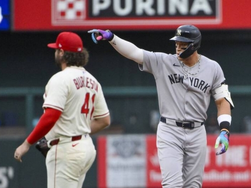 MLB》賈吉夯第39轟、萊斯狂灌7打點！洋基王牌佛里德被打爆仍勝投