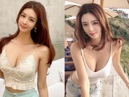 最強尤物！南韓天菜「Manyo Yoojin」低胸炸出巨大豪乳，車燈大開企圖照亮亞洲圈！