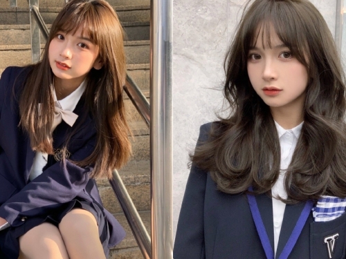 甜到爆炸的「學生制服正妹」，「可愛容顏＋好曲線」粉絲們都好想表白！