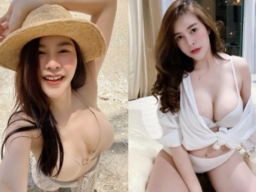 泰式波霸奶！「白皙大眼妹」清純是假象　頂標身材豪華配備神誘惑～