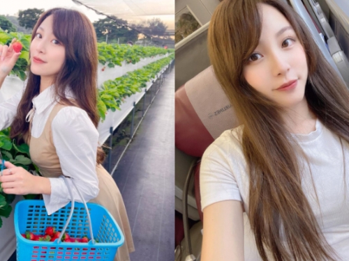 草莓園最香！陽光正妹「艾緒莉Ashley」甜力滋養，「凹凸曲線」超想採回家！