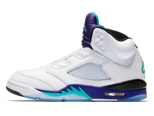 Air Jordan 5白葡萄配色強勢回歸！無鞋帶的「Fresh Prince」將於下週開賣！喬丹粉是否該衝了？