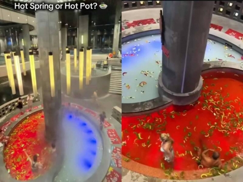 遊客變火鍋料？度假村驚見「真人鴛鴦鍋」 獵奇畫面曝