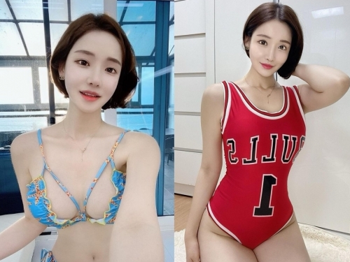 短髮俏闆娘「우유씨」腰臀曲線呈完美S型　如牛奶般「絲滑肌膚」讓人想一親芳澤