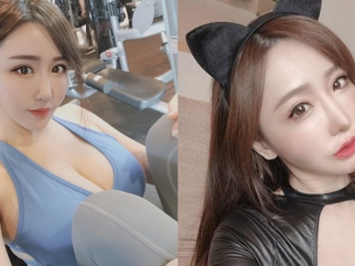 JKF 女郎「星野優」緊身皮衣造型曝光！羞問網友：可以帶我回家嗎？