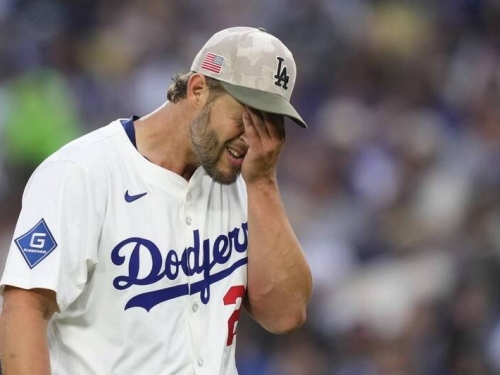 MLB》暌違260天登板！道奇神獸克蕭回歸首戰4局丟5分 最速146公里