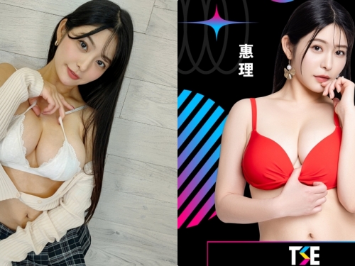 美乳女神「惠理」在TSE與你火辣互動，「雄偉巨乳曲線」讓人超期待！