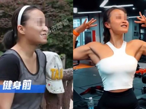 50歲大嬸健身14年變「小姐姐」 網嘆：不用為家庭操心