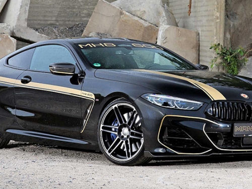 「黑金」外貌夠煞氣！這輛 Manhart MH8 600 已被改到超越 BMW M8 Competition...