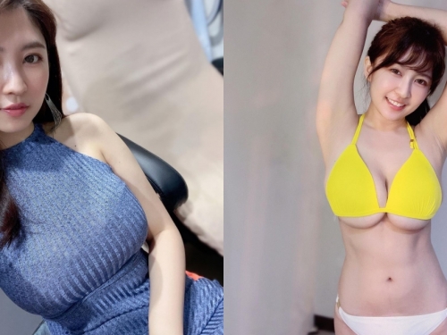 大馬來台正妹「Aiwei Hero」比基尼好兇猛！一抬手「兩顆南半球」直接掉出來啦！