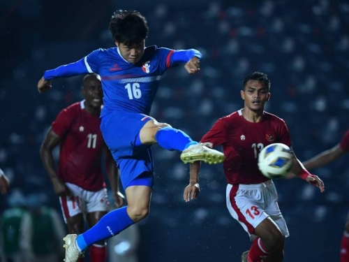亞洲盃資格賽》踢進台灣隊客場重要一球 許恆賓超害怕越位
