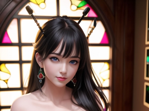 AI Generates Ancient Beauties
